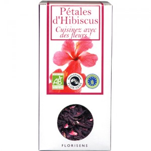 Fleurs &agrave; Croquer Bio, P&eacute;tales d'Hibiscus