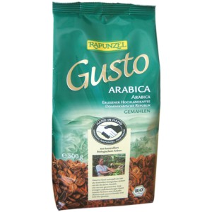 Caf&eacute; Bio moulu Gusto 100% Arabica 