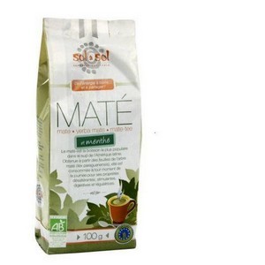 Pur Yerba Mat&eacute; bio et &eacute;quitable &agrave; la menthe 