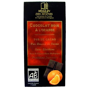 chocolat noir à l'orange